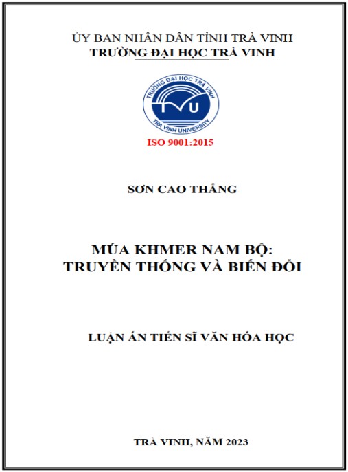 Luận án Múa Khmer Nam Bộ – truyền thống và biến đổi