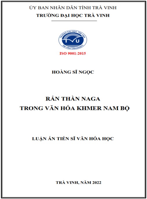Luận án Rắn thần Naga trong văn hóa Khmer Nam Bộ