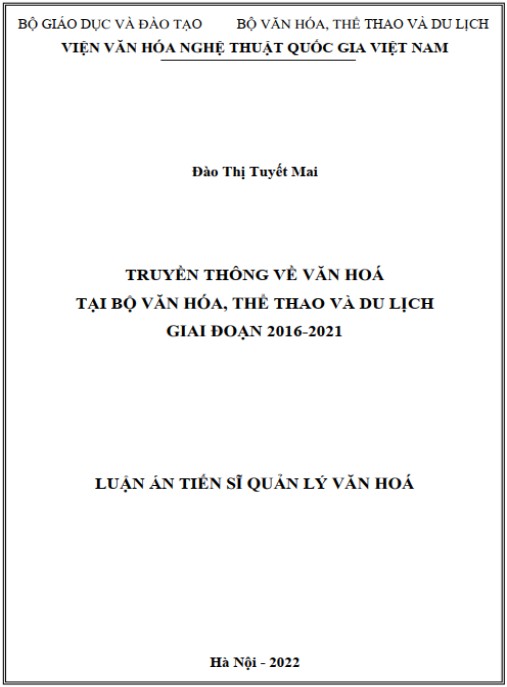 Luận án Nghệ thuật tranh lụa Việt Nam giai đoạn 1930 -1945