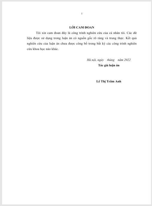 Luận án Công bố thông tin tài chính trên báo cáo thường niên của doanh nghiệp phi tài chính niêm yết trên thị trường chứng khoán Việt Nam