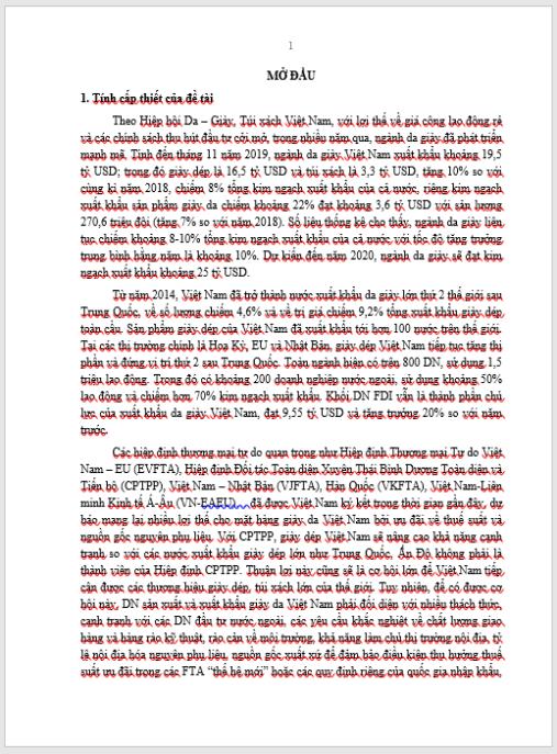 Luận án Giải pháp phát triển thị trường xuất khẩu mặt hàng giày da Việt Nam