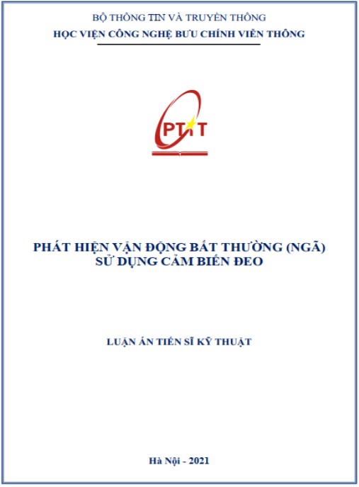 Luận án Phát hiện vận động bất thường (ngã) sử dụng cảm biến đeo