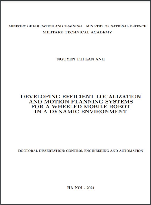 Luận án Phát triển hệ thống định vị và lập kế hoạch chuyển động hiệu quả cho robot dạng bánh trong môi trường động